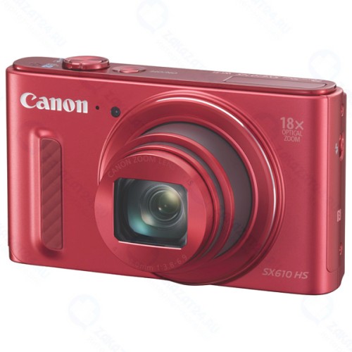 Цифровой фотоаппарат Canon PowerShot SX610HS Red