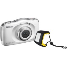 Цифровой фотоаппарат Nikon Coolpix W100 White Holiday Kit (VQA010K002)