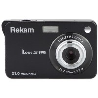 Компактный фотоаппарат Rekam iLook S990i Black Metallic