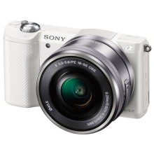 Системный фотоаппарат Sony Alpha A5000 Kit 16-50 White