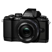 Цифровой фотоаппарат Olympus E-M10 Pancake Zoom Kit Black