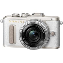 Системный фотоаппарат Olympus E-PL8 White + 14-42 EZ Silver (V205082WE000)