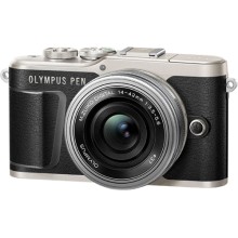 Системный фотоаппарат Olympus E-PL9 Black + 14-42mm EZ Silver (V205092BE000)