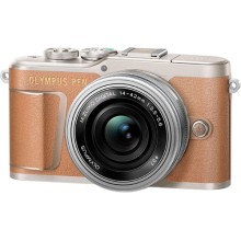 Системный фотоаппарат Olympus E-PL9 Brown + 14-42mm EZ Silver (V205092NE000)
