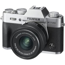 Системный фотоаппарат Fujifilm X-T20 Kit 15-45mm Silver