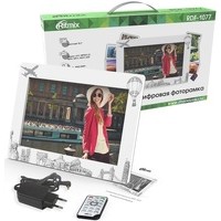 Цифровая фоторамка Ritmix RDF-1077