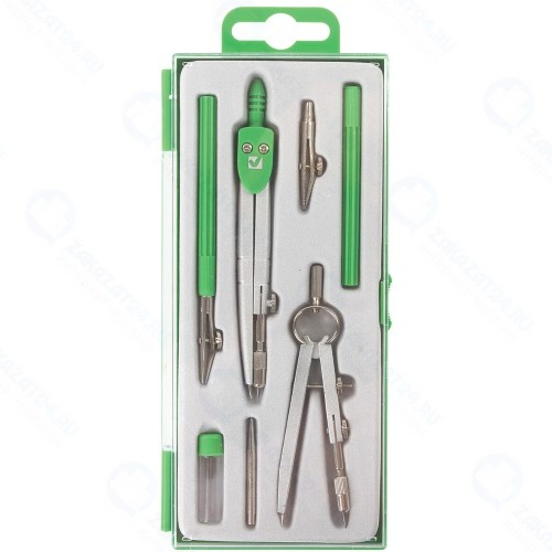 Готовальня Brauberg Klasse, 7 предметов (210344)