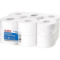 Туалетная бумага ЛАЙМА Universal White, 12 рулонов х 200 м (111335)