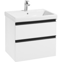 Тумба под раковину Roca Domi 60, белый глянец (857532806)