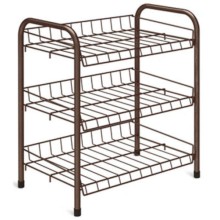 Этажерка для обуви NIKA медный антик (ЭТ4/А) Этажерка для обуви NIKA медный антик (ЭТ4/А)