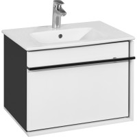 Тумба под раковину Roca Aneto 60, белая (857429806)