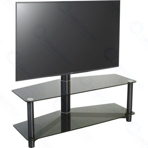 Стойка для ТВ MetalDesign MB-55-1 Black/Black