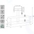 Стойка для ТВ MetalDesign MB-55-1 Black/Black