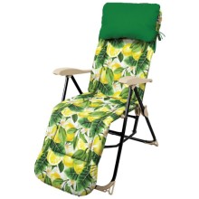 Кресло-шезлонг складное для кемпинга Haushalt с лимонами (HHK5/L) Кресло-шезлонг складное для кемпинга Haushalt с лимонами (HHK5/L)