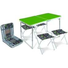 Набор складной мебели NIKA с дубовыми листьями (ССТ-К2/6)