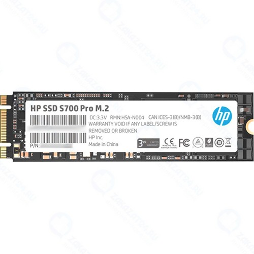 SSD диск HP M.2 2280 S700 Pro 128 Гб SATA III 3D TLC (2LU74AA#ABB)