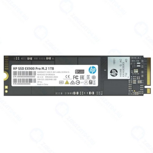 Твердотельный накопитель HP EX900 Pro 1TB M.2 (9XL77AA)