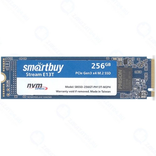Твердотельный накопитель Smartbuy Stream E13T 256GB (SBSSD-256GT-PH13T-M2P4)