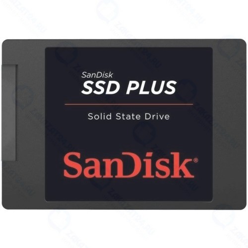 Твердотельный диск SanDisk Plus 480Gb (SDSSDA-480G-G26)