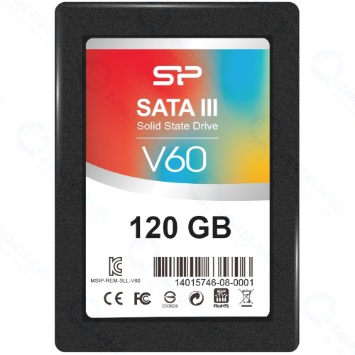 Твердотельный диск SILICON-POWER V60 120GB (SP120GBSS3V60S25)