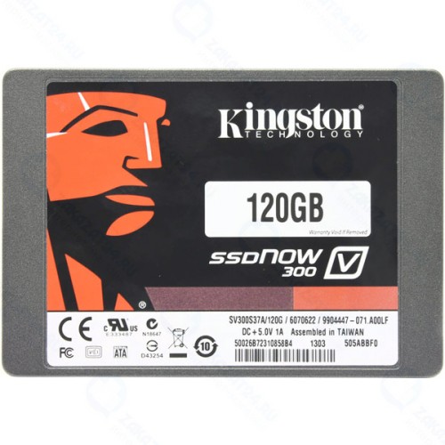 Внутренний твердотельный накопитель Kingston SV300S3N7A/120G