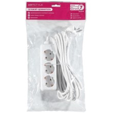 Удлинитель Artstyle CL-C37GW White