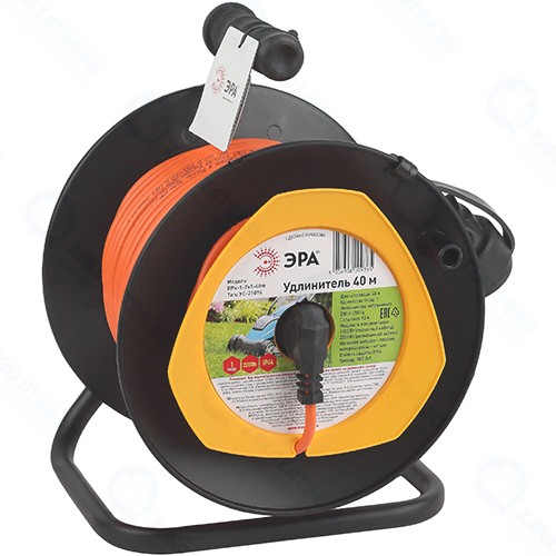 Удлинитель силовой ЭРА RPx-1-2x1-40m на катушке