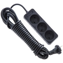 Удлинитель Uniel S-CD3-7 Black