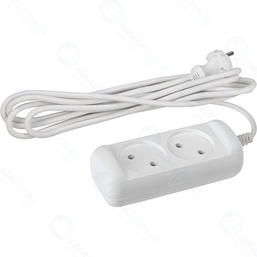 Удлинитель ЭРА U-2-1,5m-2x1