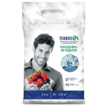 Удобрение ТЕРРАСОЛ Минеральное с микроэлементами, для плодово-ягодных, 2,5 кг (Of000027988)