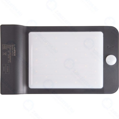 Светильник настенный LAMPER на солнечной батарее, с датчиком движения, освещенностью 32 LED (602-212)