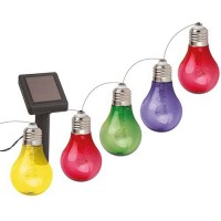 Садовая гирлянда ЭРА ERALM01-01, на солнечной батарее