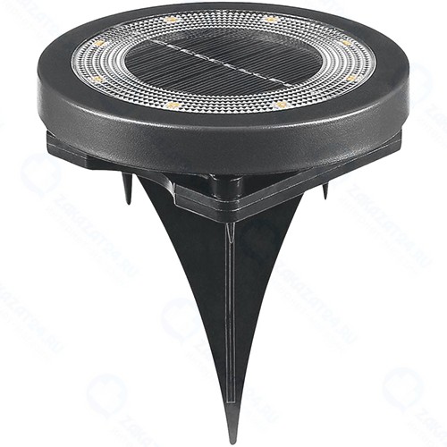 Светильник садовый Gauss 4000 K, на солнечных батареях (GS001)