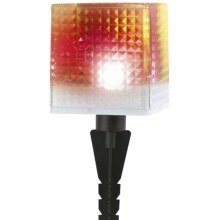 Садовый светильник ЭРА L-PL20-CUB, на солнечной батарее