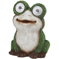 Садовый светильник ЭРА на солнечной батарее (SL-RSN15-FROG-S)