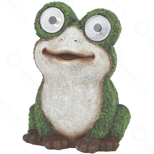 Садовый светильник ЭРА на солнечной батарее (SL-RSN15-FROG-S)