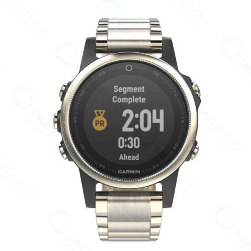 Смарт-часы Garmin Fenix 5S Sapphire Champagne/Metal Band GPS (010-01685-15)