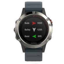 Смарт-часы Garmin Fenix 5 Granite Blue GPS (010-01688-01)