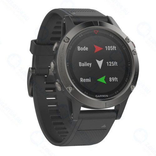 Смарт-часы Garmin Fenix 5x Sapphire Slate Gray (010-01733-01)
