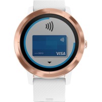 Смарт-часы Garmin Vivoactive 3 White/Rose Gold (010-01769-07)