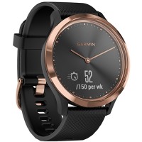 Смарт-часы Garmin Vivomove HR Sport S/M Black/Rose (010-01850-26)