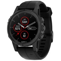 Смарт-часы Garmin Fenix 5S Plus Sapphire Black (010-01987-03)