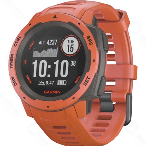 Смарт-часы Garmin Instinct Flame Red (010-02064-02)