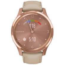 Смарт-часы Garmin Vivomove Luxe Rose Gold/Light Sand (010-02241-21)