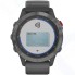 Смарт-часы Garmin Fenix 6 Pro Solar, серые с черным ремешком (010-02410-15)
