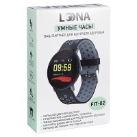 Смарт-часы LOONA FIT-02 Black/Grey