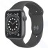 Смарт-часы Apple Watch S6 44mm Space Gray Aluminum Case with Black Sport Band (M00H3RU/A)