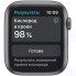 Смарт-часы Apple Watch S6 44mm Space Gray Aluminum Case with Black Sport Band (M00H3RU/A)