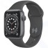 Смарт-часы Apple Watch S6 40mm Space Gray Aluminum Case with Black Sport Band (MG133RU/A)