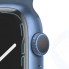 Смарт-часы Apple Watch Series 7 GPS 45mm Blue Aluminium Case with Abyss Blue Sport Band (MKN83RU/A)